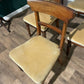 six Victorian Splat Back Dining Chairs55