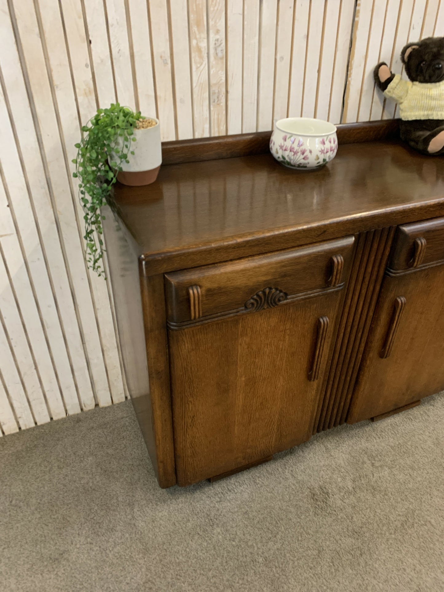 Vintage G F Barker Sideboard | Mid-Century / Classic Wooden Storage Cabinet