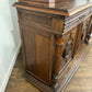 19th Century French Renaissance Style Carved Oak Buffet Sideboard / Cabinet