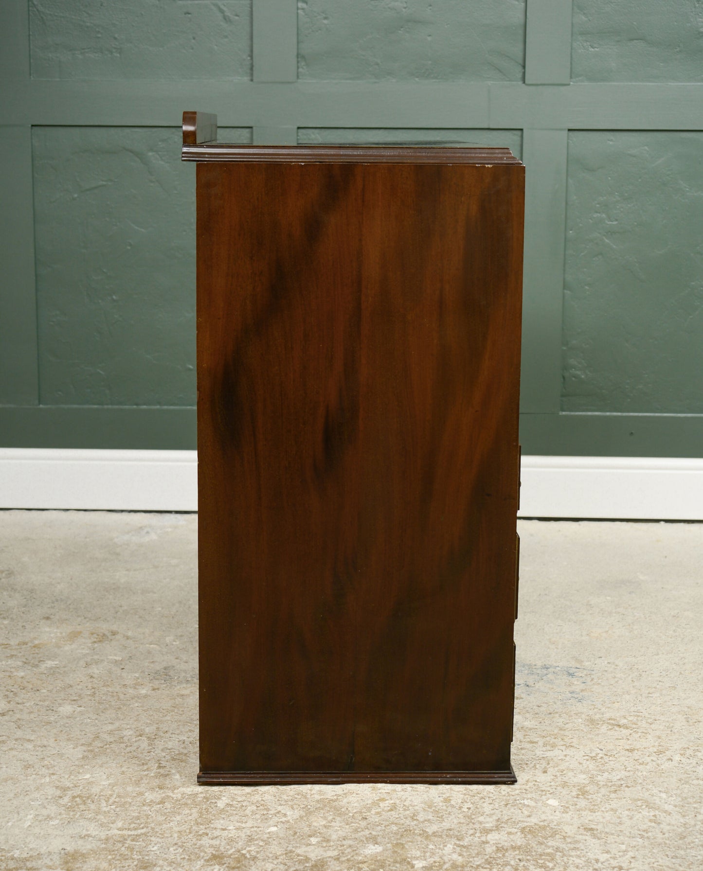 Mahogany Tallboy Cupboard with Drawers - Mid Century