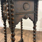 Vintage Oak Barley Twist Plant Stand