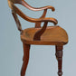19th Century Walnut Desk Chair / Office Chair
