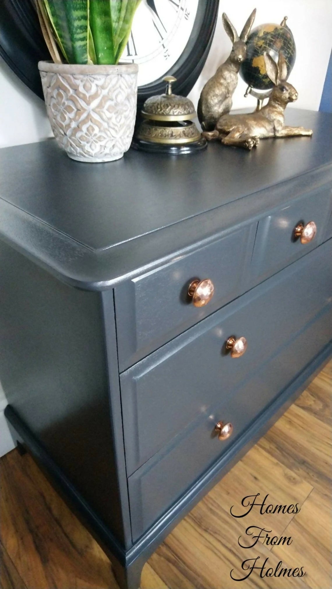 available for commission # Stag minstrel chest of drawers / vintage / custom / hand painted / bedroom furniture / retro