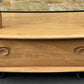 Ercol Light Elm Windsor Glass Top Coffee Table - Pandoras Box
