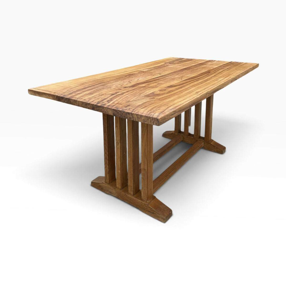Vintage Solid Ash library / dining table Oxford University.