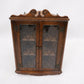 Old Charm Oak Hanging Corner Display Cabinet in Tudor Brown FREE UK Delivery. SBR9519/0309D