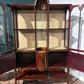 Edwardian inlaid mahogany display cabinet9