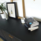 Black, gold & marble G plan retro sideboard