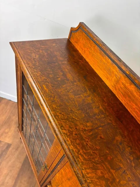 Vintage Oak Bureau Bookcase