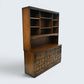 Old Charm Style Wall Unit Cabinet Bookshelf Drawers & Cupboards FREE UK Delivery