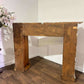 Large Rustic Pine Fire Surroundv