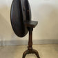 A Georgian antique oak tripod table