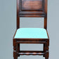 Set of Six Oak Dining Chairs 4+2