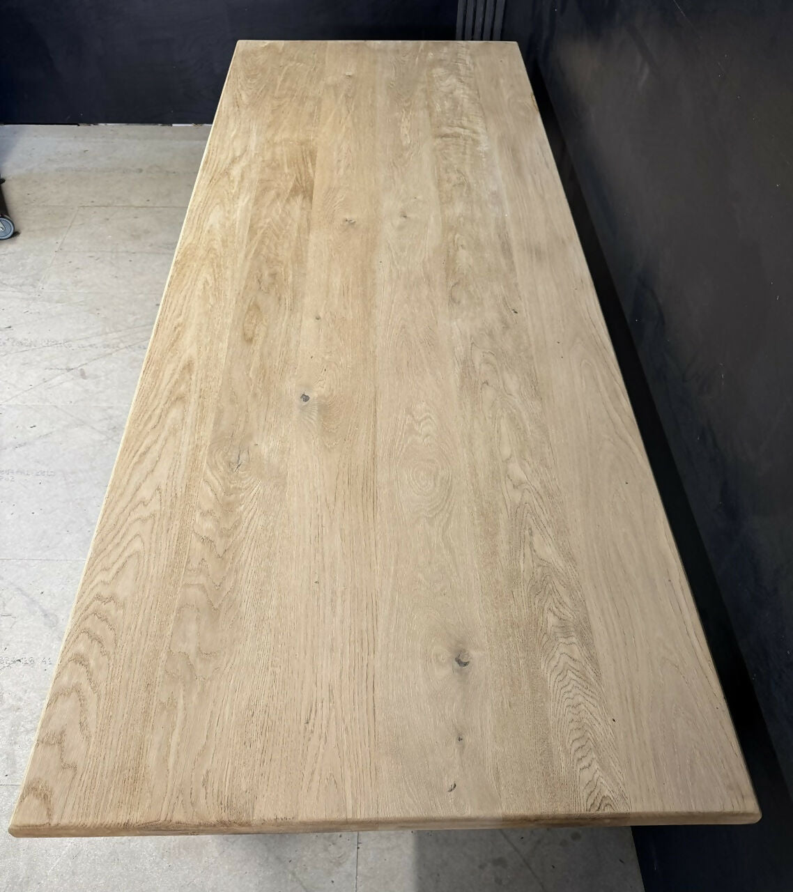 Large Oak Farmhouse Dining Table