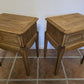 Stag Minstrel bedside tables x2