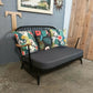 Ercol 203/2 sofa - black finish - fully refurbished