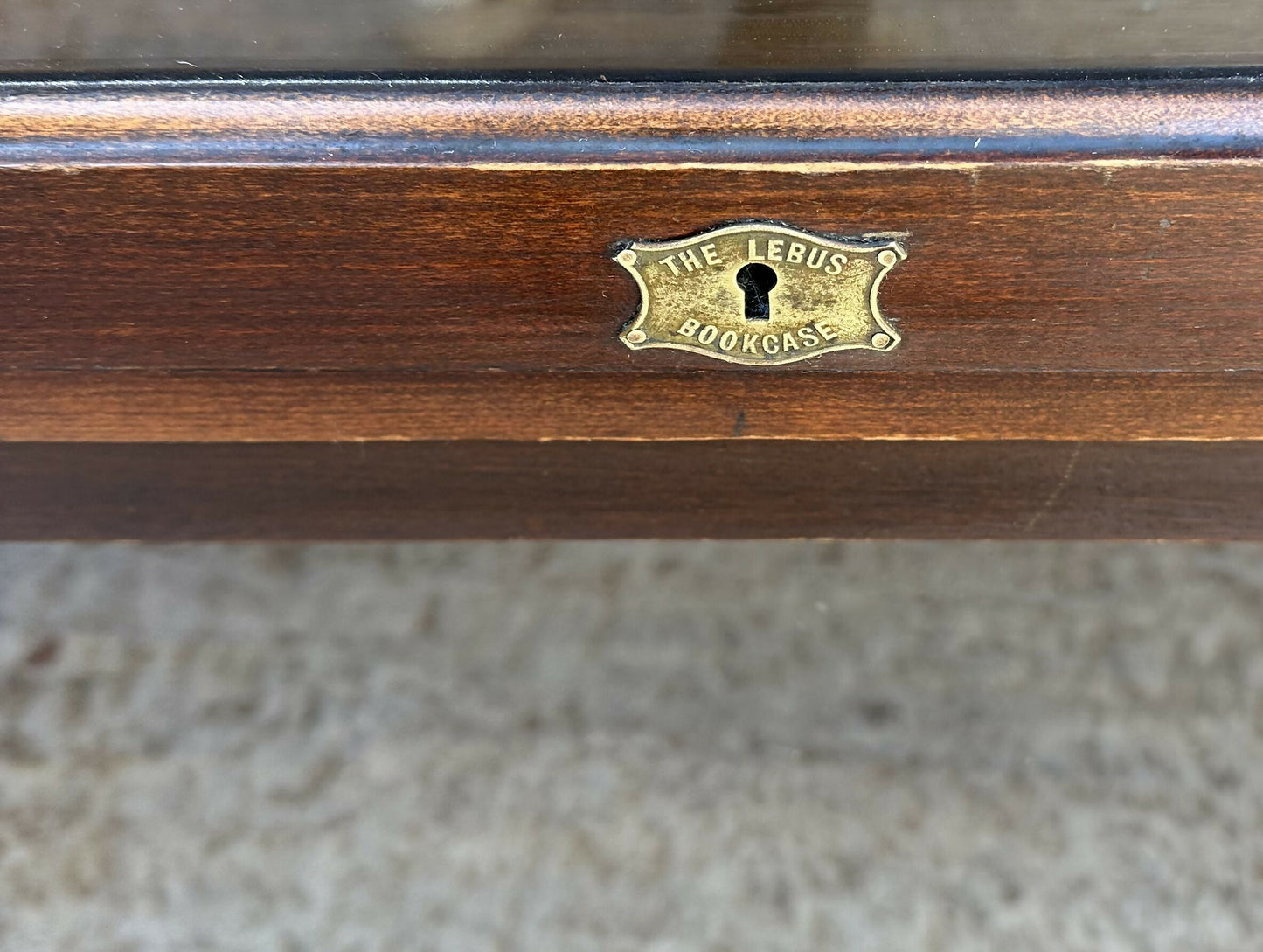 Antique Barristers stacking bookcase by Lebus