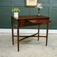 Mahogany Console Table Writing Desk with Pull out Tray