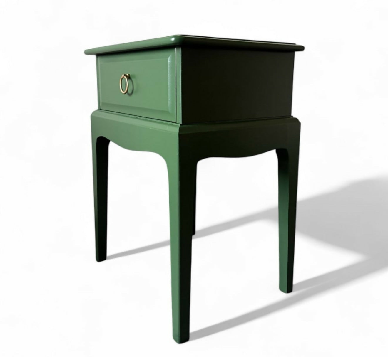 Farrow & Ball Beverly stag bedside tables