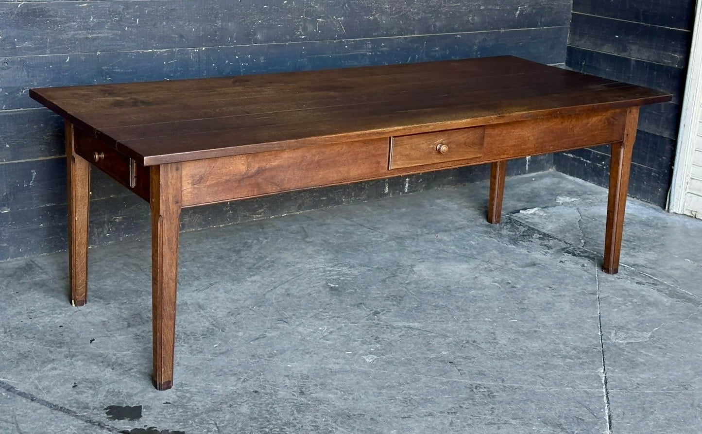 French Oak Normandy Farmhouse Kitchen Dining Table