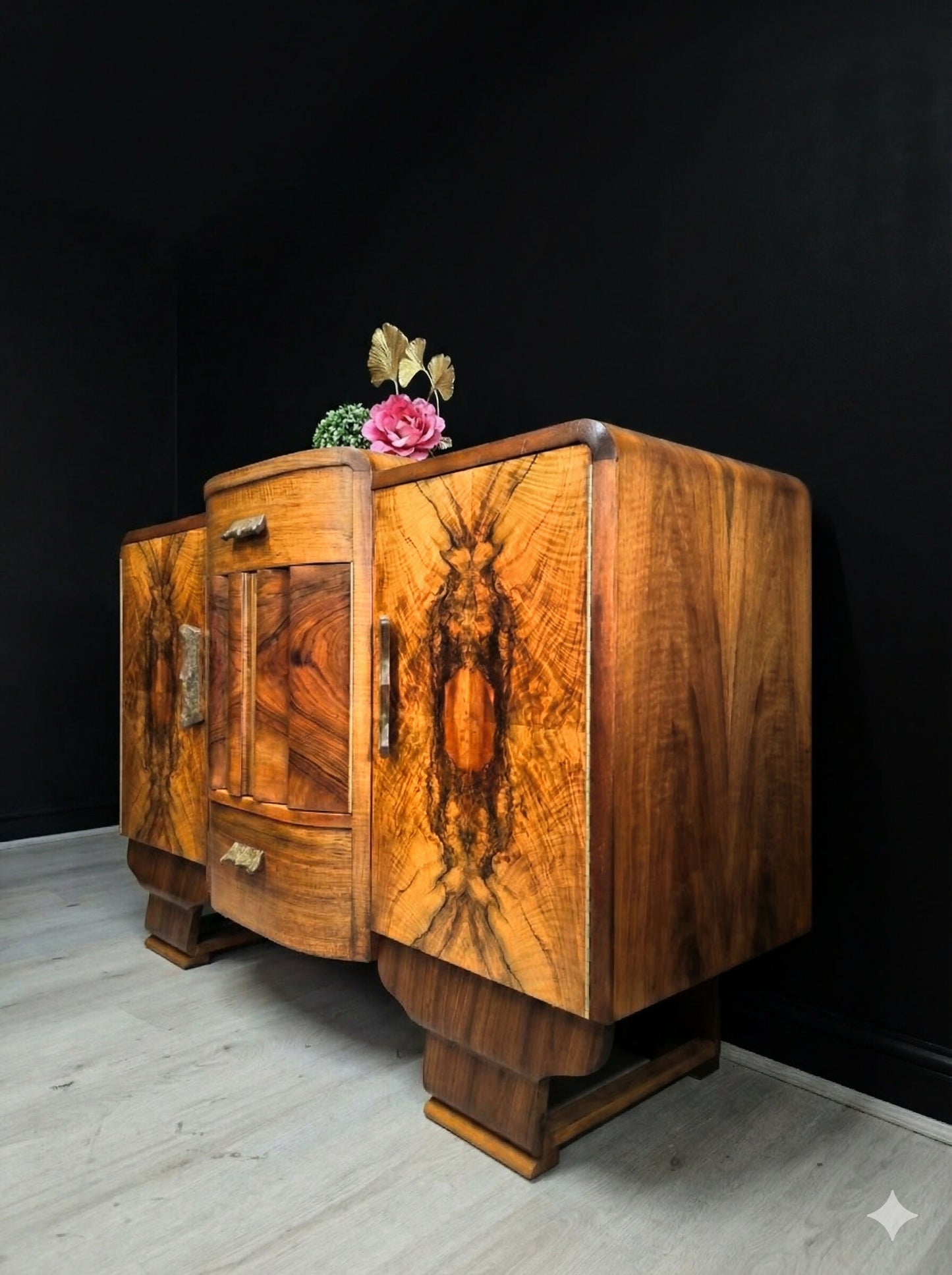 Vintage Art Deco Sideboard / Cocktail Cabinet – F.H. Marshall & Co., 1930s