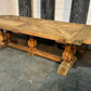 Large 3 Meter French Oak Farmhouse Dining Table