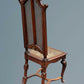 Set Of Four Oak High Back Chairs