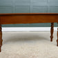 Antique Style Long Console Table - Hardwood Mahogany Finish