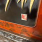 Heavily Carved Vintage Oriental Two Fold Screen
