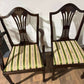 Set of Six Reproduction Mahogany Dining Chairs