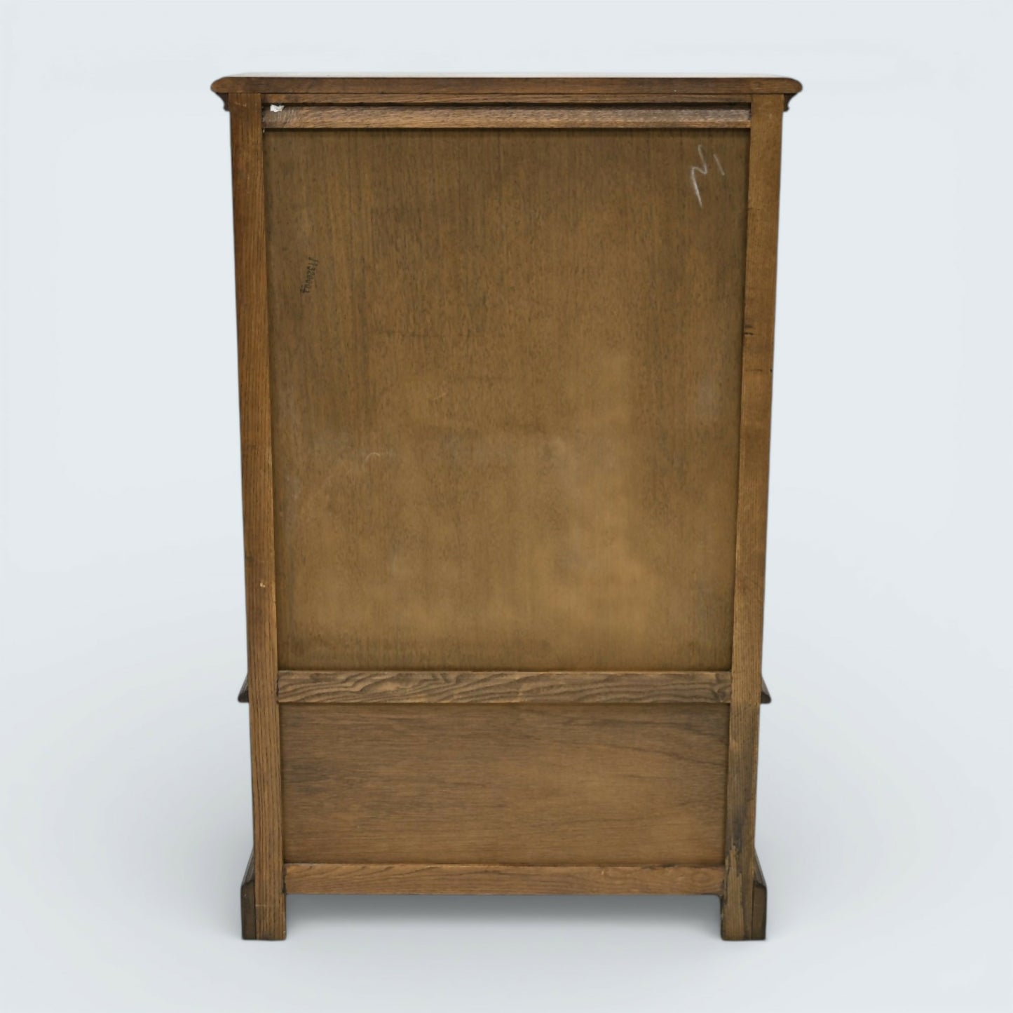 Old Charm Vintage Display Cabinet Bookcase 2 Shelves Carvings FREE UK Delivery