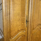 Wardrobe Vintage French Louis XVI Style Four Door Oak Carved Armoire LOT 4929