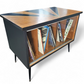 Mid Century Record Storage Cabinet