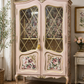 French vintage style display cabinet wardrobe