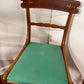 Set of Seven Reproduction Regency Style Mahogany Dining Chairs