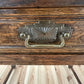 Antique Console Table Oak Side Hall Table