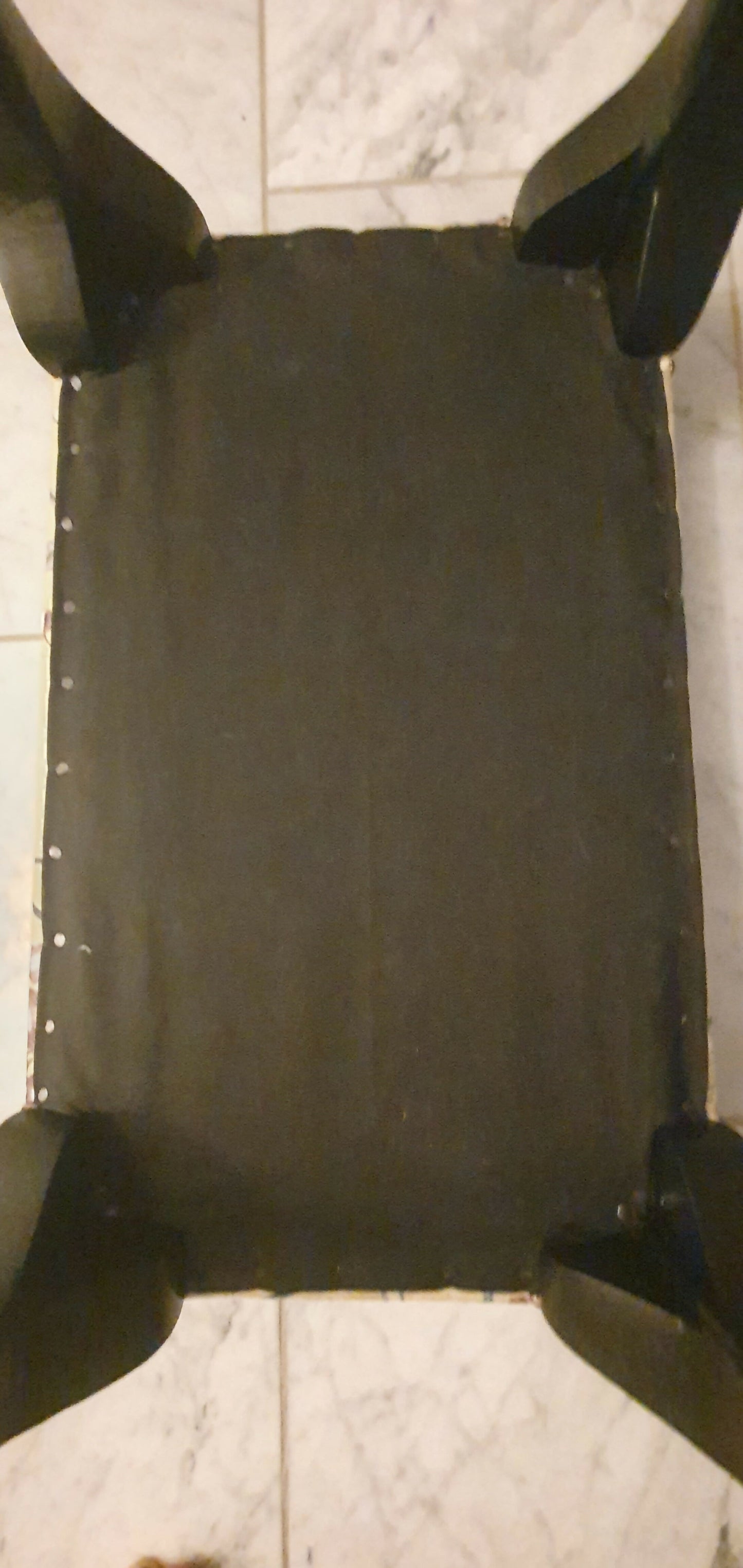 Antique style Footstool, Designer Velvet.