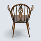4 Ercol Windsor Dining Chairs Fleur-De-Lyes Traditional Finish FREE UK Delivery*