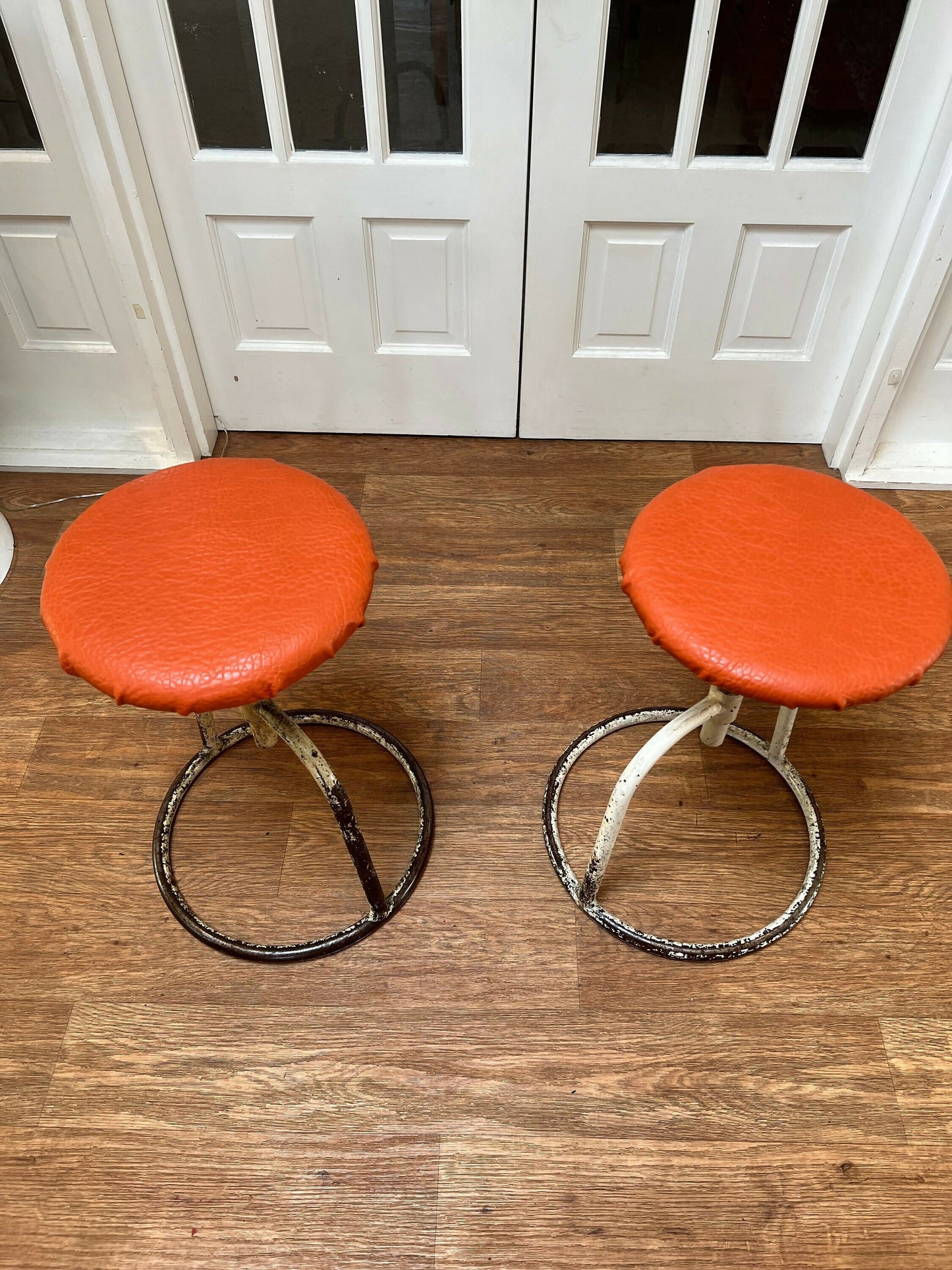 Pair of industrial Stools