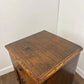 Vintage Oak Bed Side Cabinet
