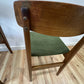 Danish Teak Dining Chairs by Korup Stolefabrik 1960s Mid Century Modern Set of 4 Chairs
