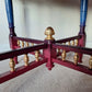 “Precious Jewels” Octagonal Carved Wooden Table