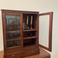A 19th Century Mahogany Wall Vintage Display Cabinet