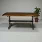 Ercol Elm Dining Table Plank Top Retro Traditional Dark Finish FREE UK Delivery*