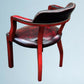 Leather Chesterfield Office Chair / Court Chair