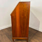 Early 20th Queen Anne Style Figured Walnut Bureau