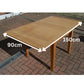 Solid Oak Extendable Dining Table Vintage