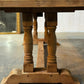 Deep French Oak Farmhouse Dining Table lovely top