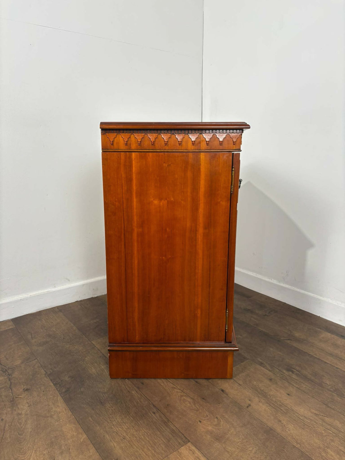 Reproduction Yew Cabinet - Badged 'Minster Furniture