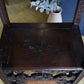 Italian Renaissance Revival Hall Oak Carved Antique Chair Carved Wainscot Throne Ecclesiastical